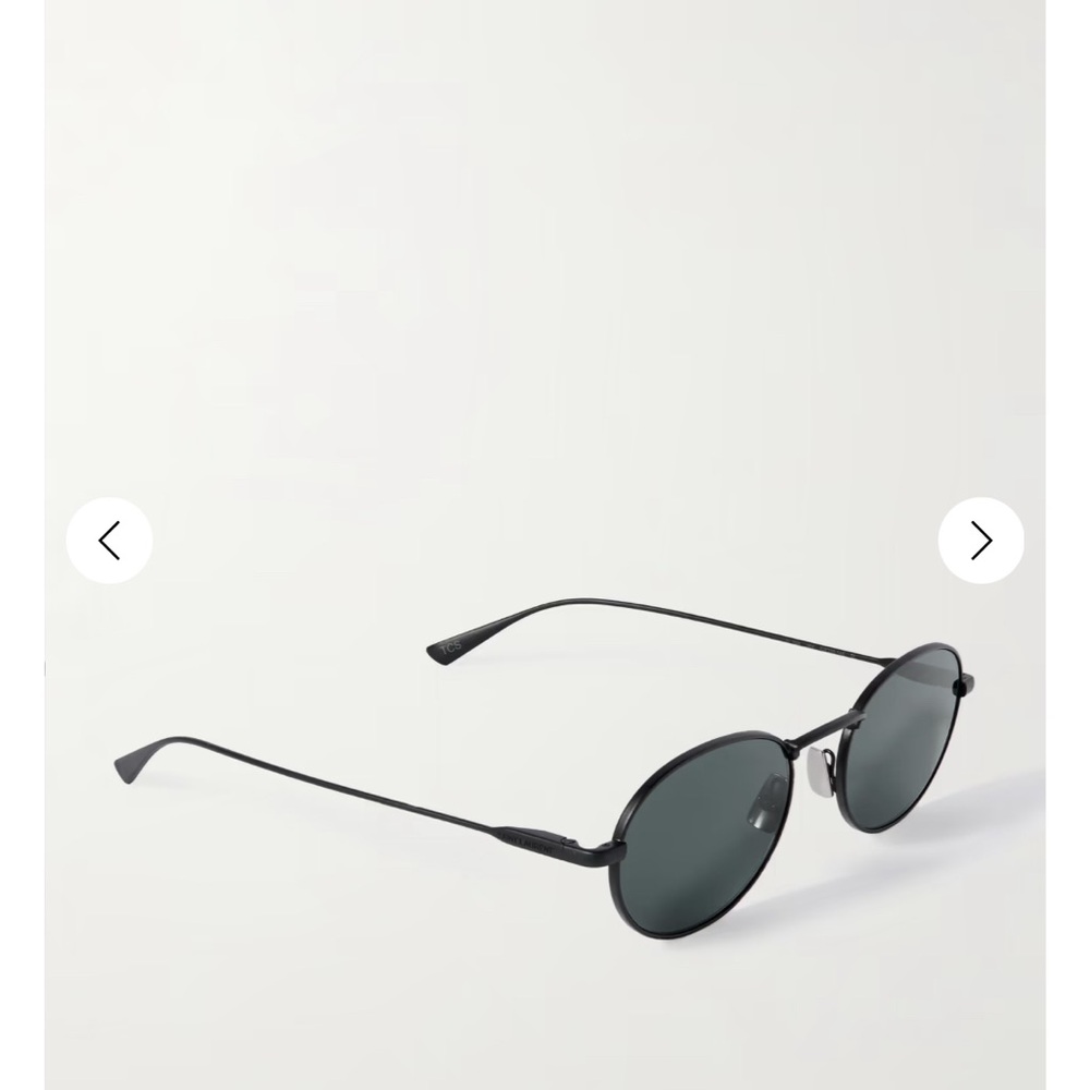 Stylish Black Round Sunglasses